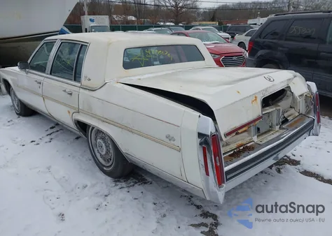1987 Cadillac Brougham z USA, uszkodzony, nr VIN 1G6DW51Y4H9747550